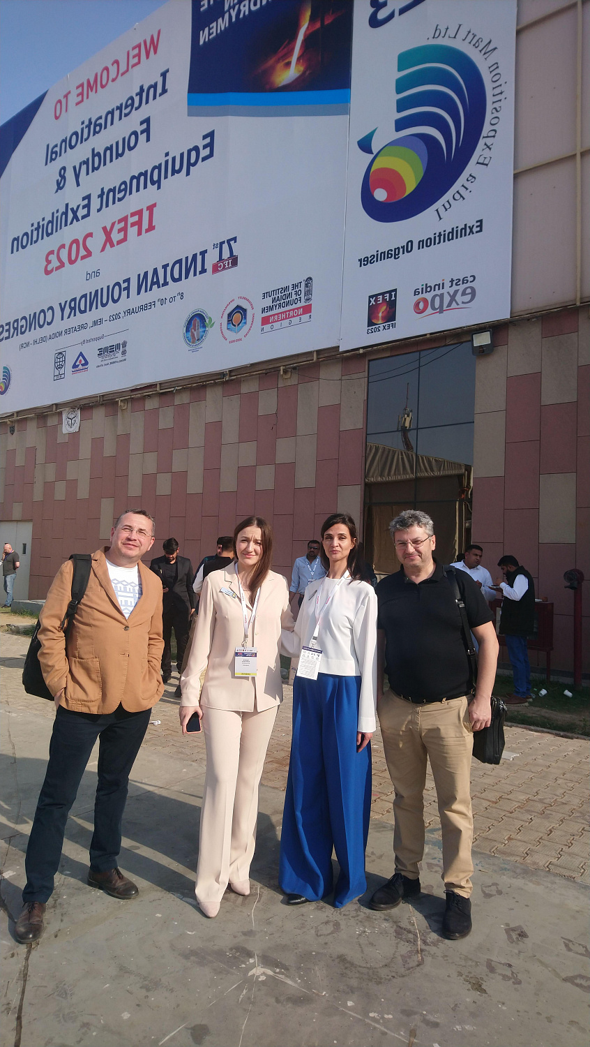Итоги участия  российской компании НПП Технология в  литейной выставке в Дели, Индия 